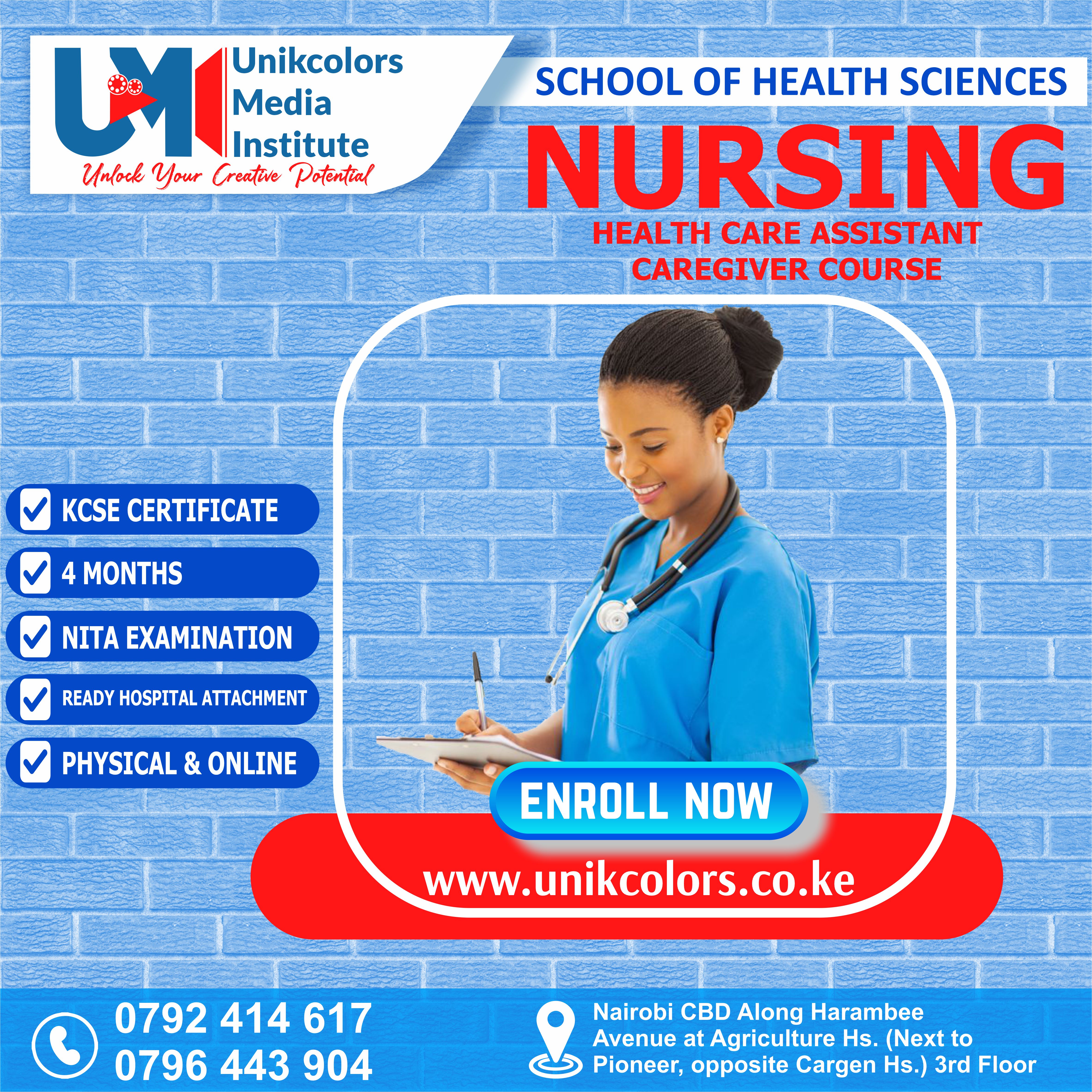 CERTIFIED NURSING ASSISTANT - CARE GIVER COURSE